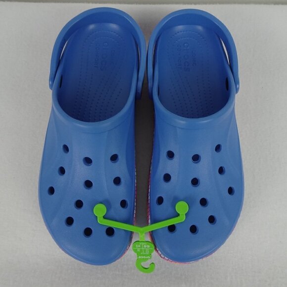Crocs Bayaband Chevron Clog Men Size 13 US 208100-4SO Blue
